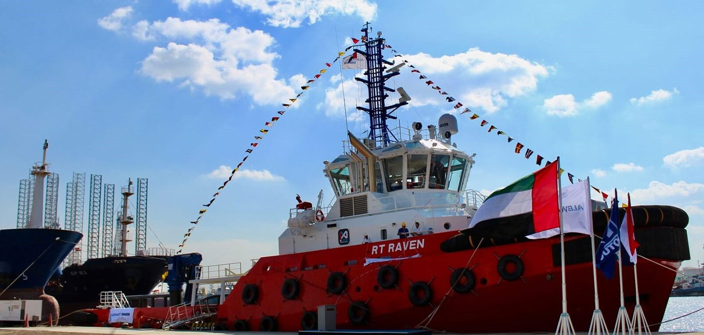 World’s biggest Rotortug named at Albwardy Damen